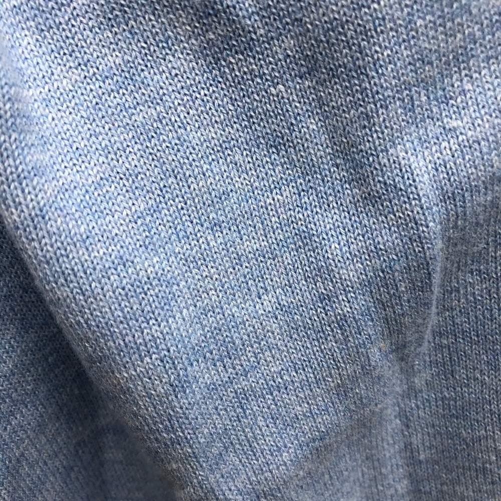 Stunning blue envelope neck sweater